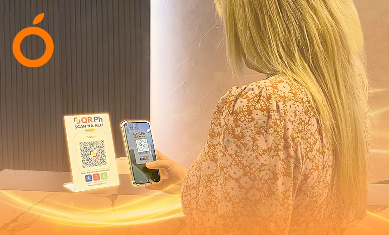 Cashless payments using QR code